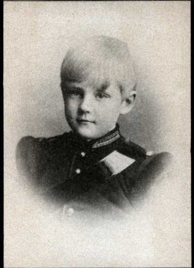 Portrait of Luis Filipe of Braganza (1887-1908), Prince Royal of Portugal by French Photographer